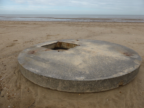 Beach Dewatering Scheme at HntS - photo Tony Foster