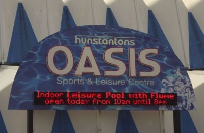 The Oasis Sports and Leisure Centre, Hunstanton - Photo Tony Foster