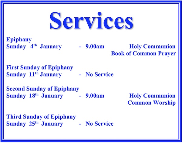 St. Mary's Church Services