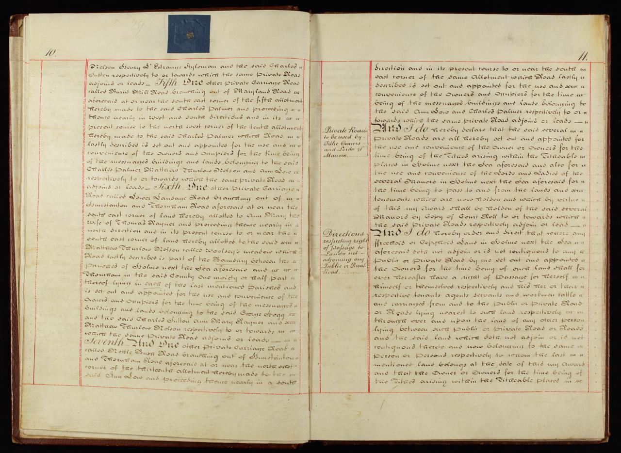 Enclosure Act document page 11