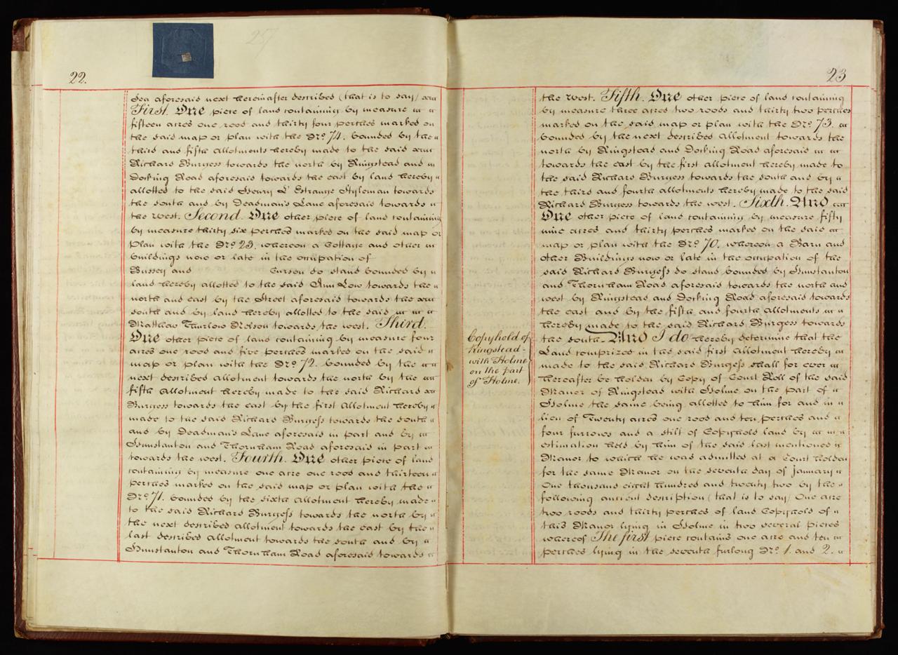 Enclosure Act document page 17