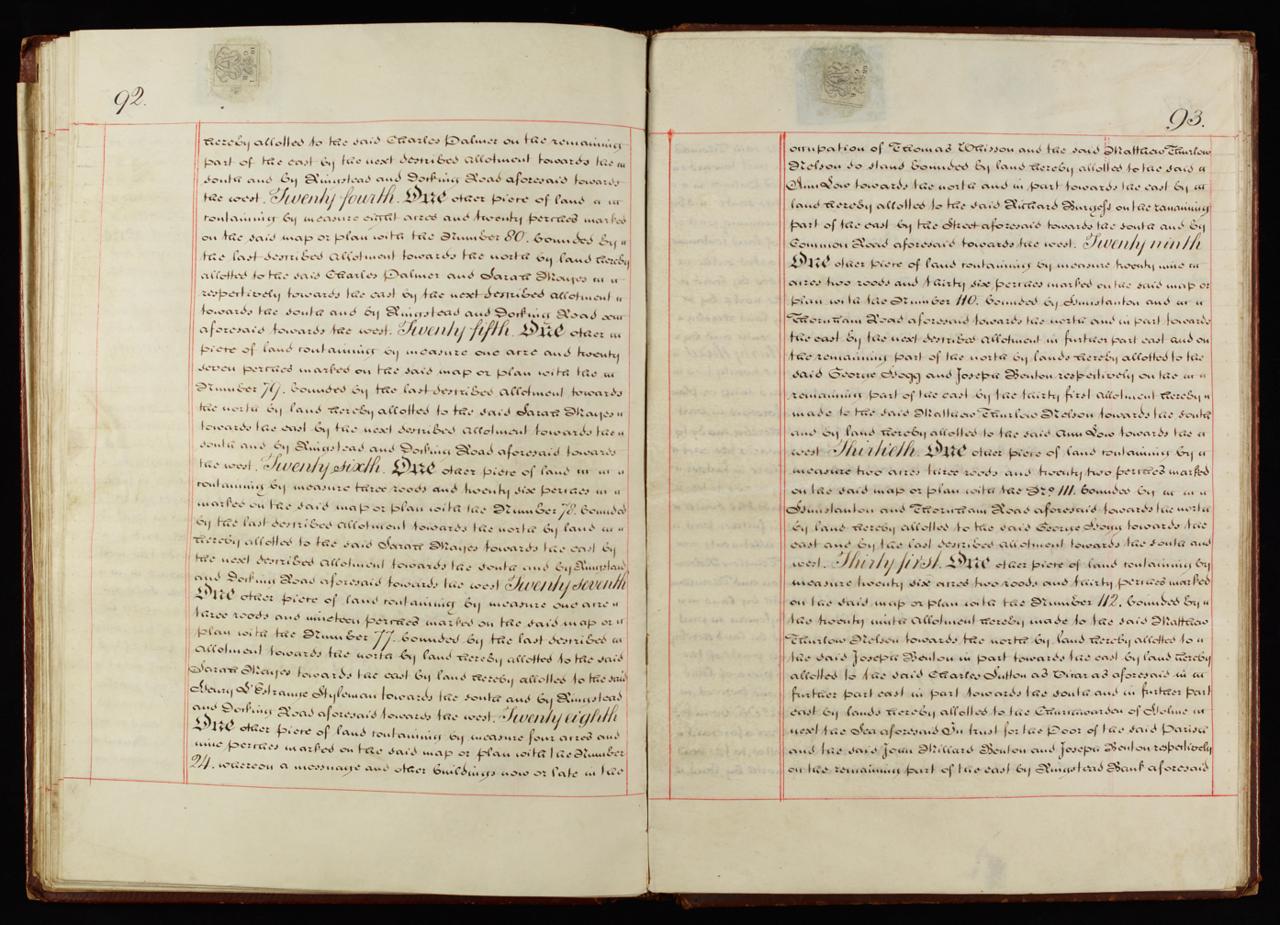 Enclosure Act document page 52