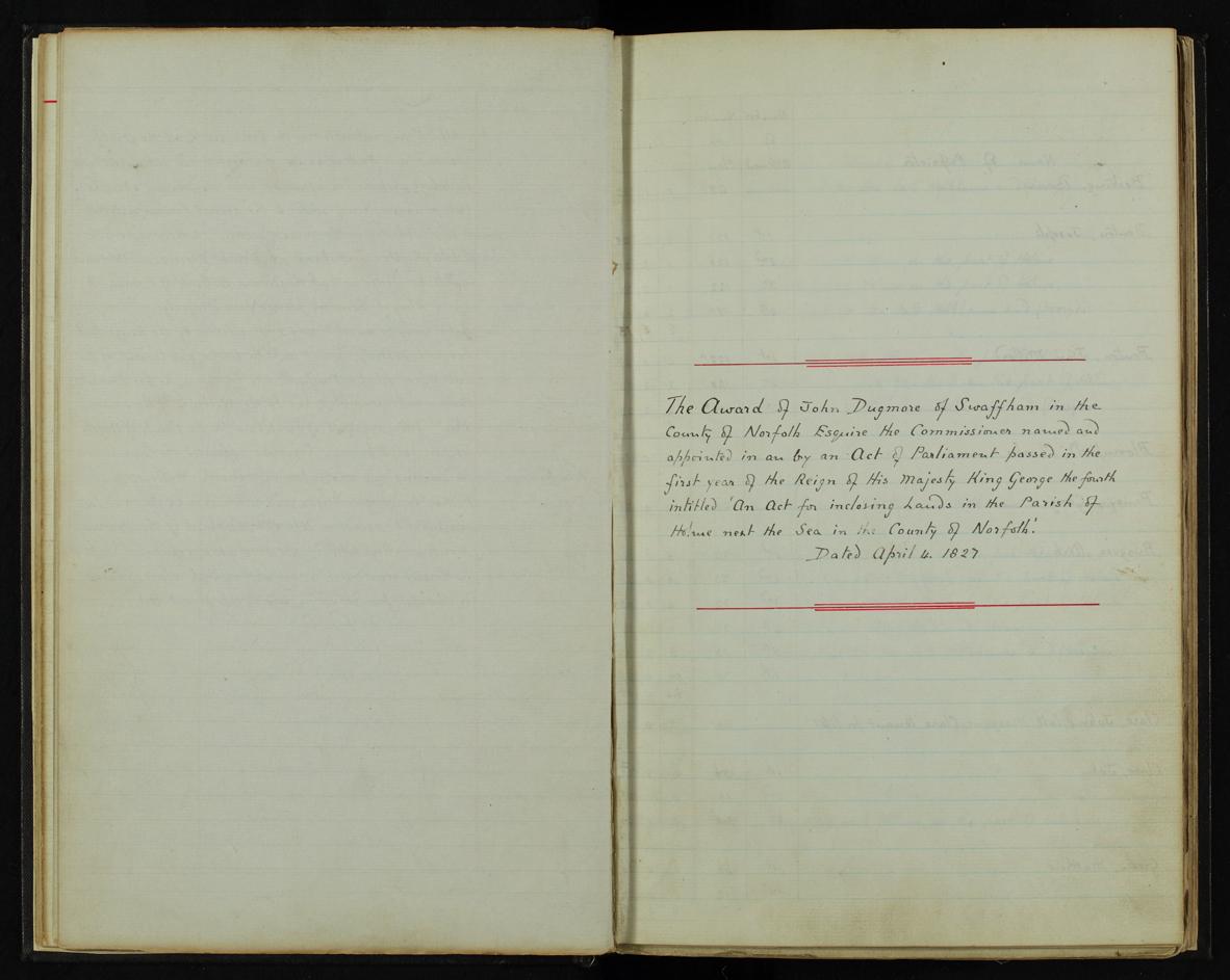 Enclosure Act document page 20