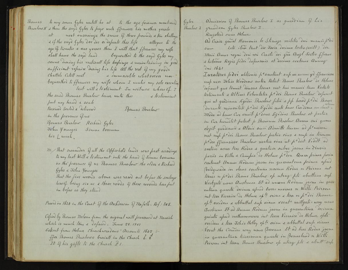 Enclosure Act document page 129