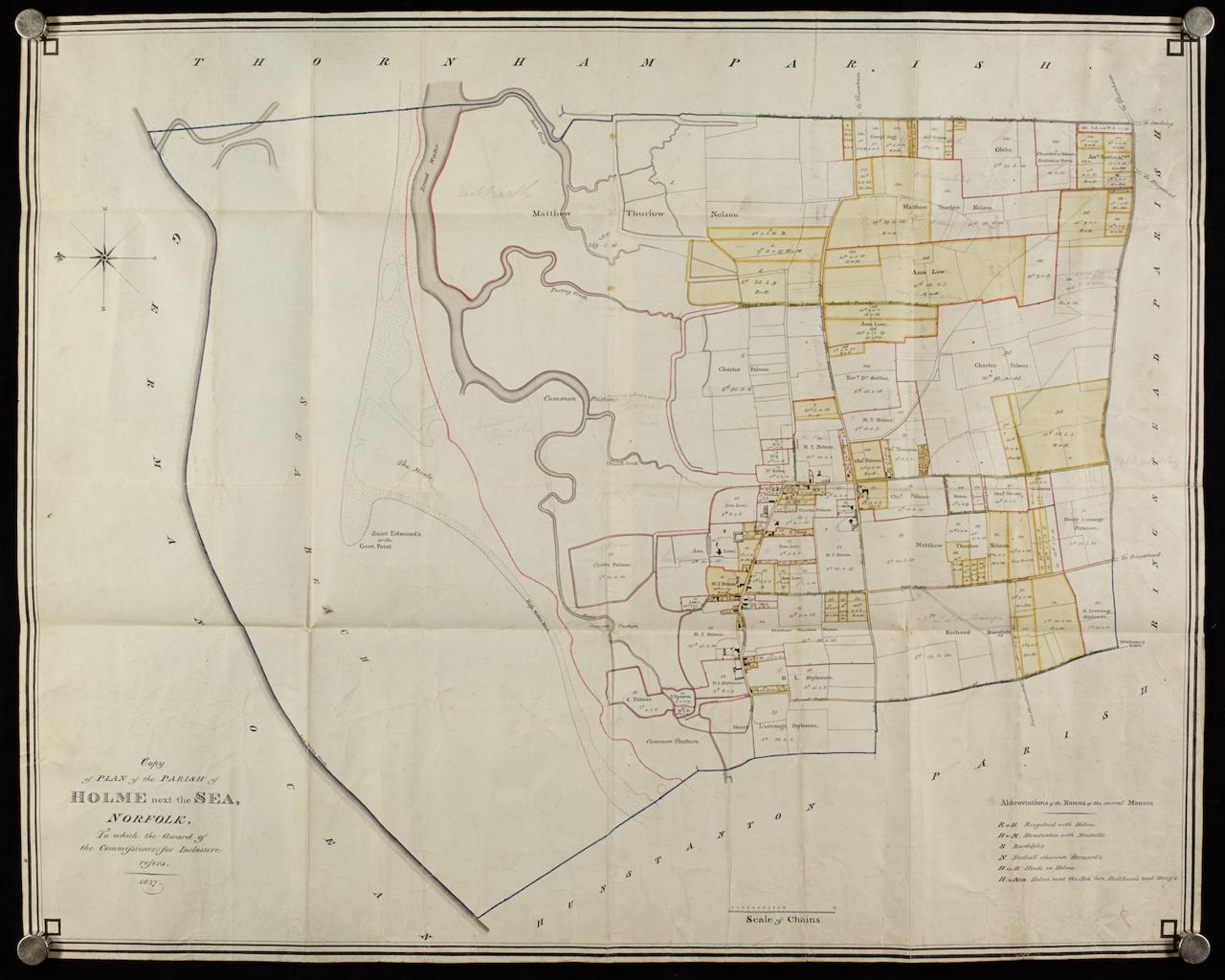 Enclosure Act Map