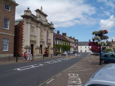 The Corn Exchange in the Tuesday Market Place