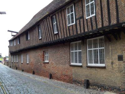 A cobbled lane in King's Lynn