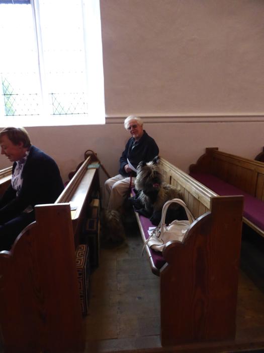 Service for pets and owners at St. Mary's church
