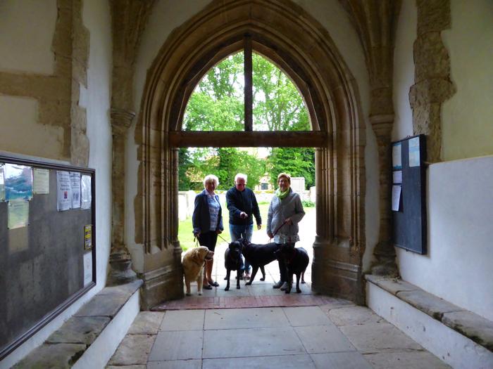 Service for pets and owners at St. Mary's church