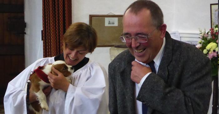 Service for pets and owners at St. Mary's church