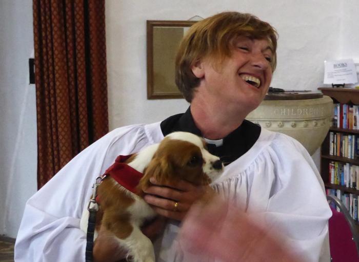 Service for pets and owners at St. Mary's church