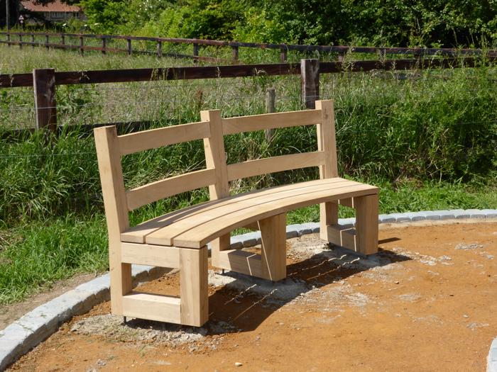 One of the new seats