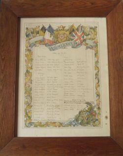 Roll of Honour