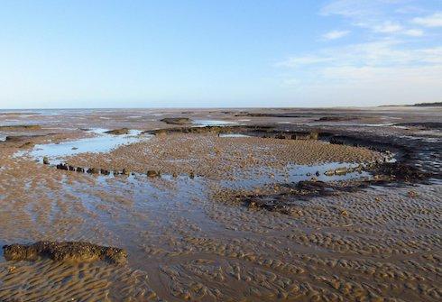 Seahenge II in December 2022