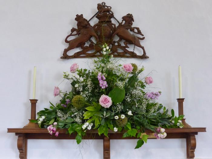 Wedding flowers, 26th June 2021