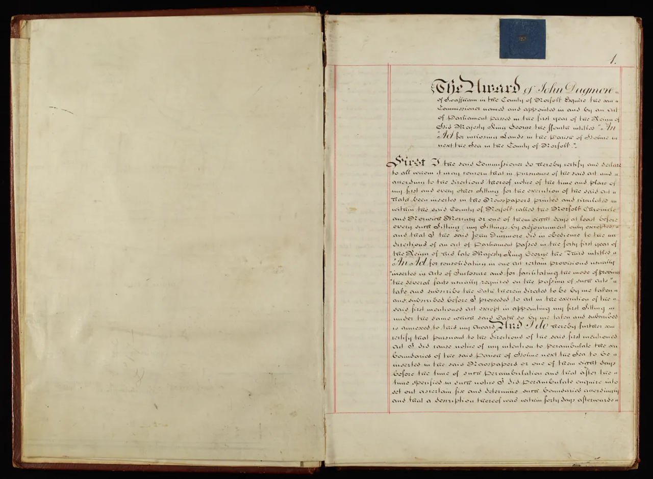Enclosure Act document page 6