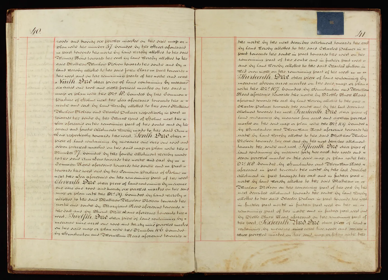 Enclosure Act document page 26