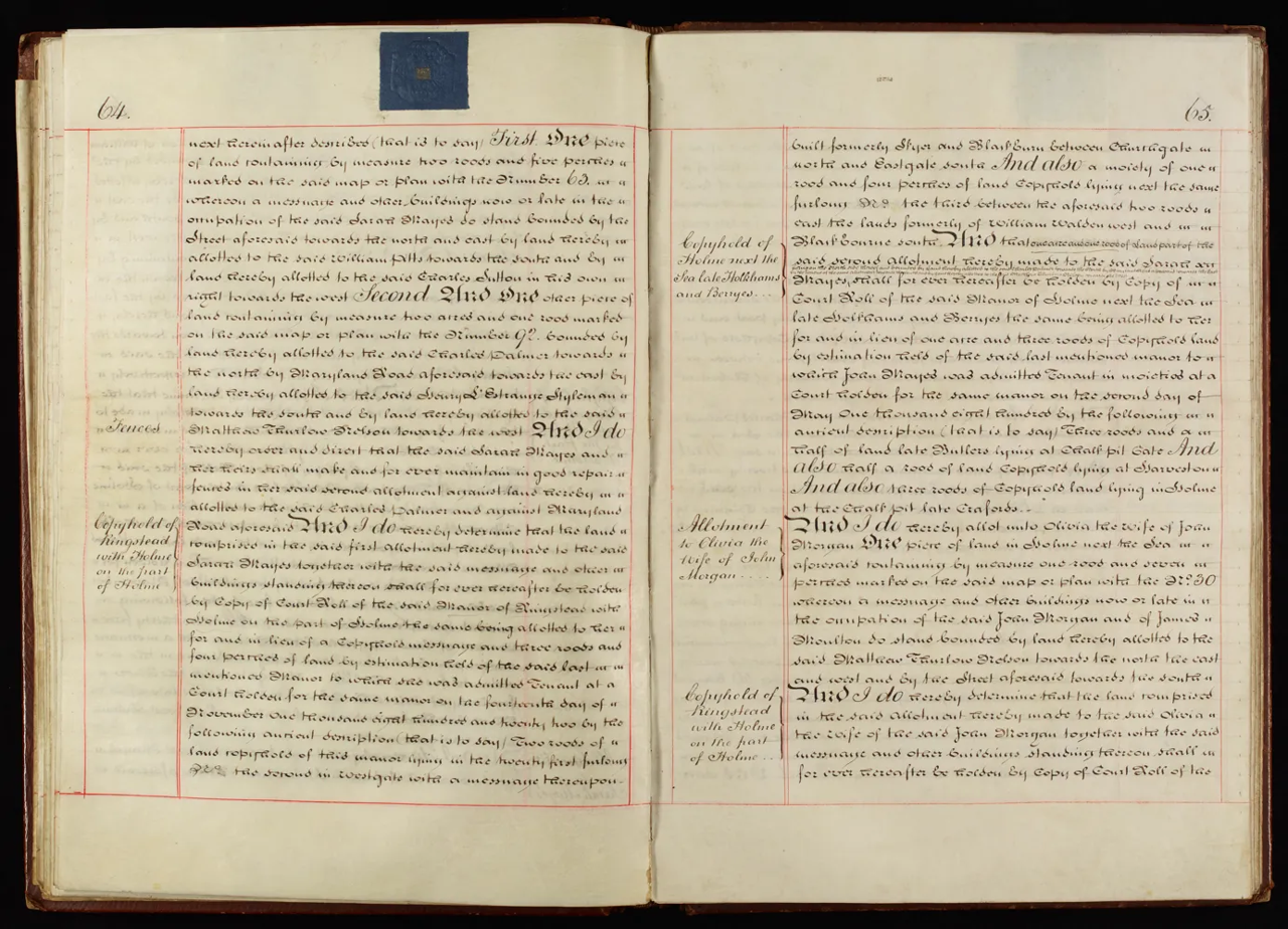 Enclosure Act document page 38