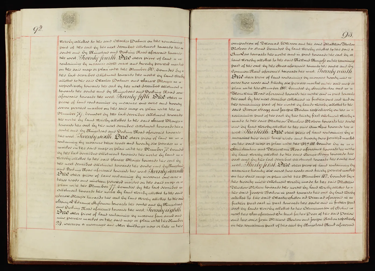 Enclosure Act document page 52