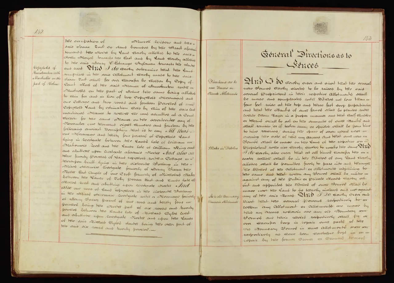 Enclosure Act document page 77