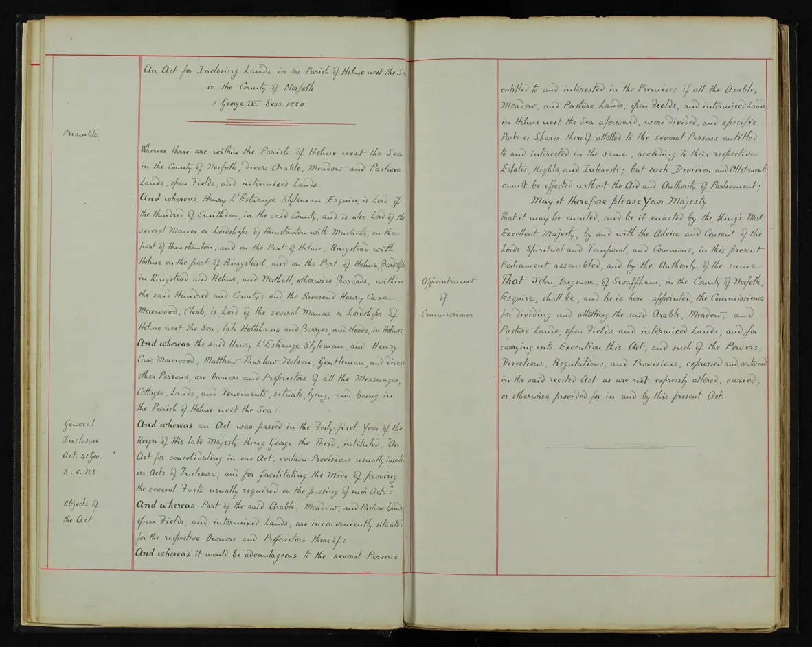 Enclosure Act document page 19