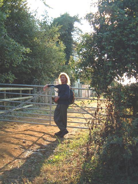 Graeme at the same site 2003