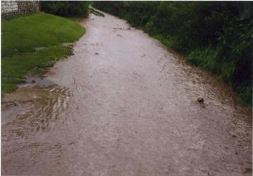 Chalk Pit Road flooding