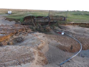 Footpath erosion