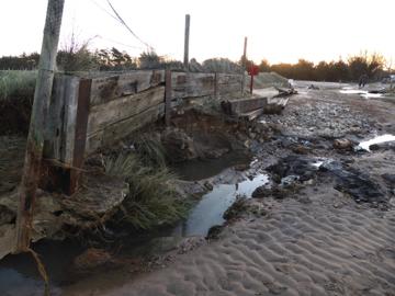 Erosion damage
