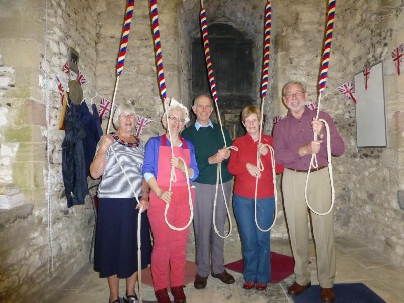 The St. Mary's bell ringers