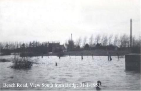 1953 storm surge at Holme