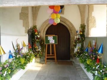 Open Gardens 2013 in St. Mary's Church