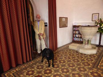 Service for pets and owners at St. Mary's church