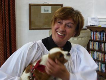 Service for pets and owners at St. Mary's church