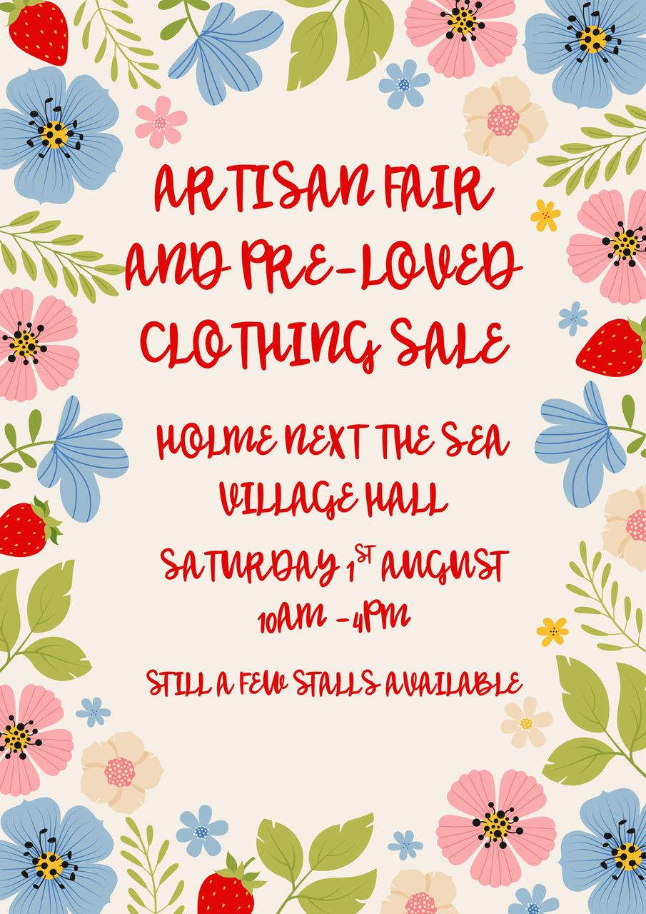 Artisan Fair & Pre-loved Clothing Sale