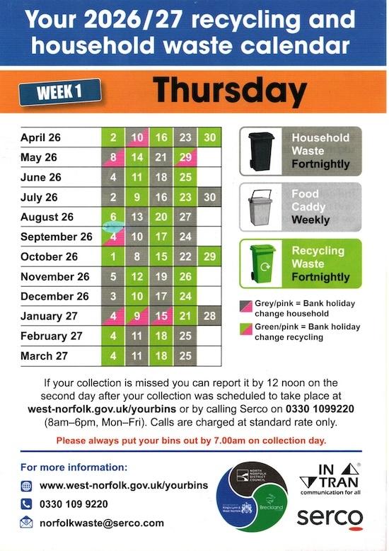 Household Waste collection arrangements 2027/2027
