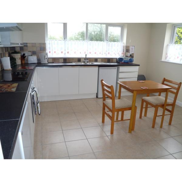 Newholme Cottage kitchen with dining table