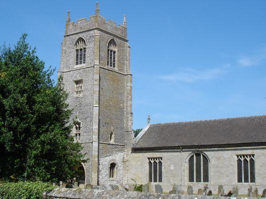 St. Mary's, Holme-next-the-Sea - Summer scene