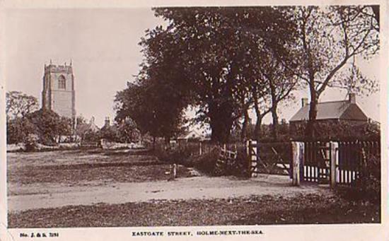 Eastgate Street (incorrectly printed)