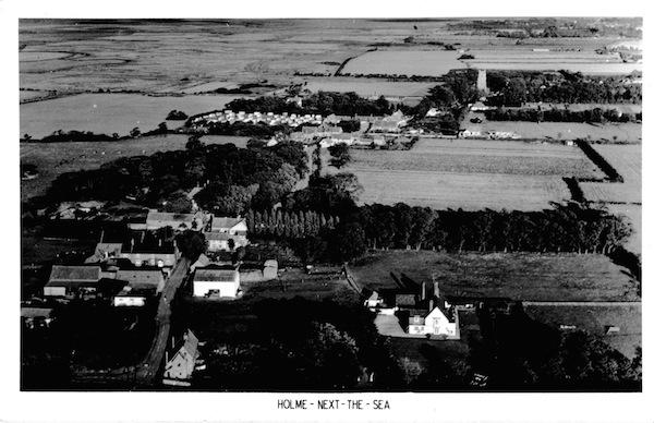 Holme-next-the-Sea aerial view